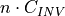 n \cdot C_{INV}